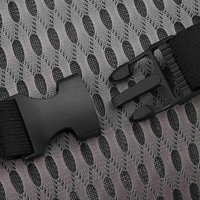 Cuscino con cuscino Regolabile 2 pcs Grigio Reticolo 4D 42012713