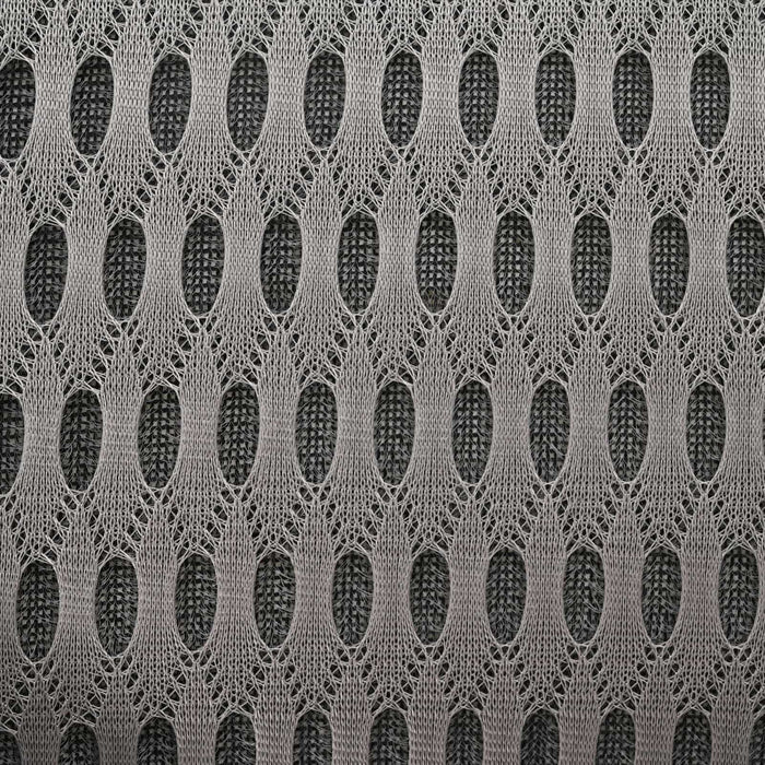 Cuscino con cuscino Regolabile 2 pcs Grigio Reticolo 4D 42012713