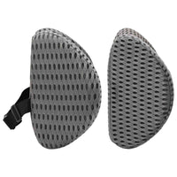 Cuscino con cuscino Regolabile 2 pcs Grigio Reticolo 4D 42012713