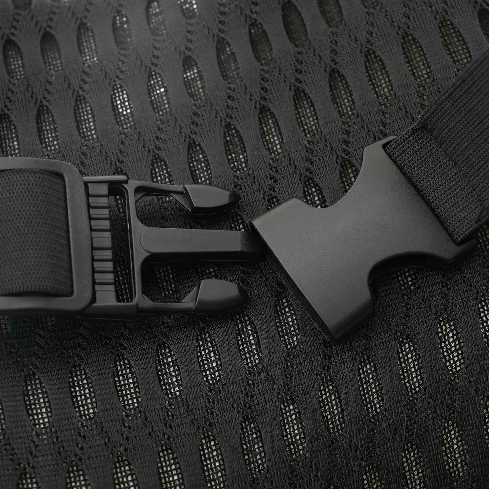 Cuscino con cuscino Regolabile 2 pcs Nero Reticolo 4D 42012714