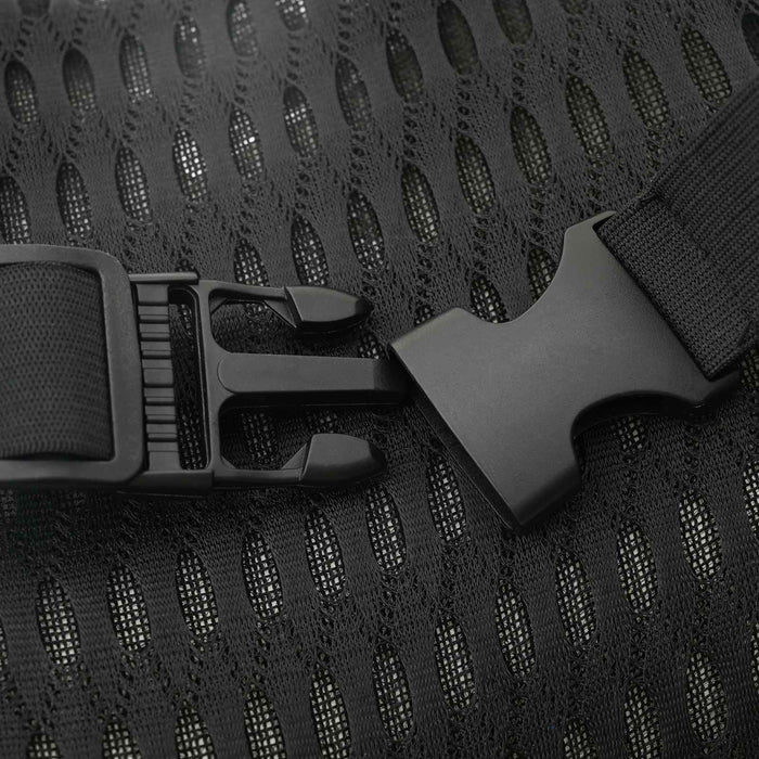 Cuscino con cuscino Regolabile 2 pcs Nero Reticolo 4D 42012714