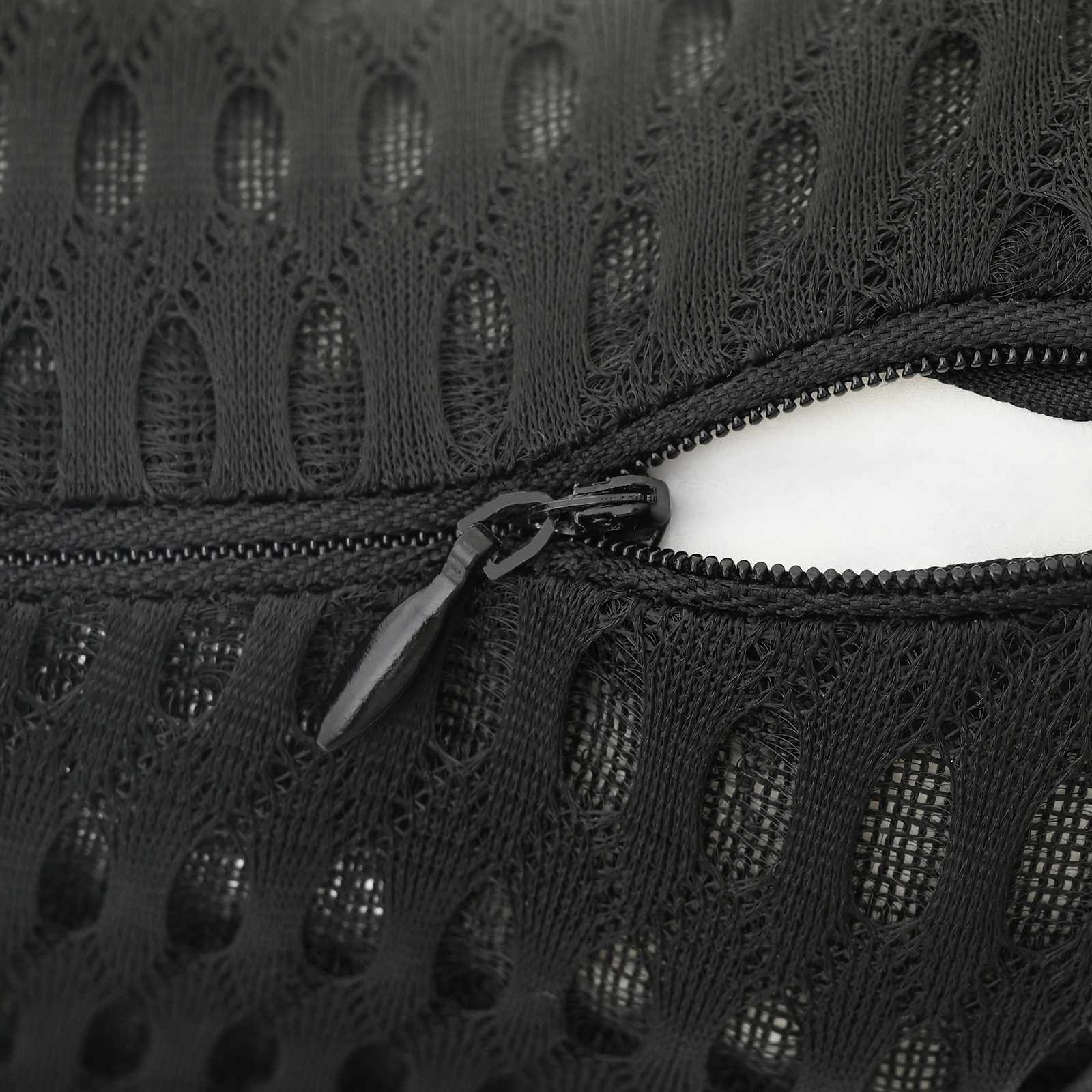 Cuscino con cuscino Regolabile 2 pcs Nero Reticolo 4D 42012714