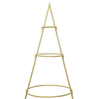 Albero di Natale in metallo con supporto-Decorazioni natalizie Oro 180 cm 627897