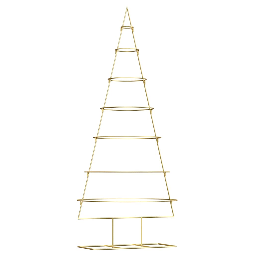 Albero di Natale in metallo con supporto-Decorazioni natalizie Oro 180 cm 627897