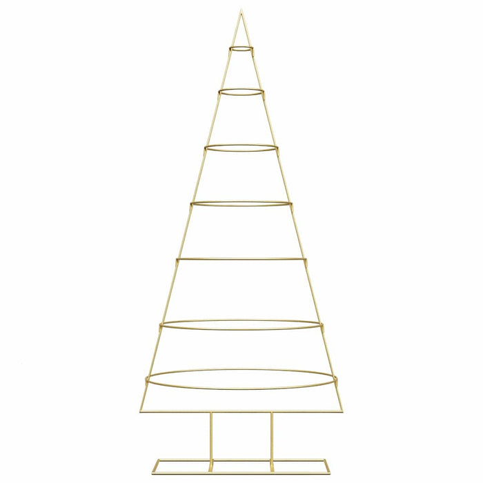 Albero di Natale in metallo con supporto-Decorazioni natalizie Oro 180 cm 627897