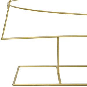 Albero di Natale in metallo con supporto-Decorazioni natalizie Oro 210 cm 636629