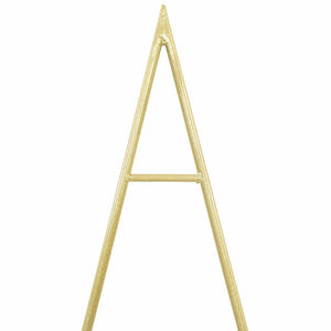 Albero di Natale in metallo con supporto Oro 90 cm 42019164