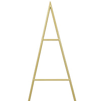 Albero di Natale in metallo con supporto Oro 150 cm 42019166