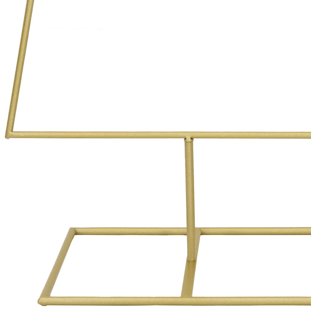 Albero di Natale in metallo con supporto Oro 150 cm 42019166