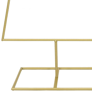 Albero di Natale in metallo con supporto Oro 150 cm 42019166