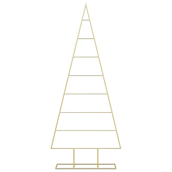Albero di Natale in metallo con supporto Oro 150 cm 42019166