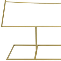 Albero di Natale in metallo con supporto-Decorazioni natalizie Oro 180 cm 786730