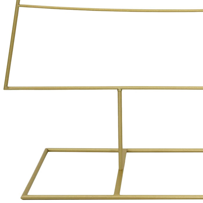 Albero di Natale in metallo con supporto-Decorazioni natalizie Oro 180 cm 786730