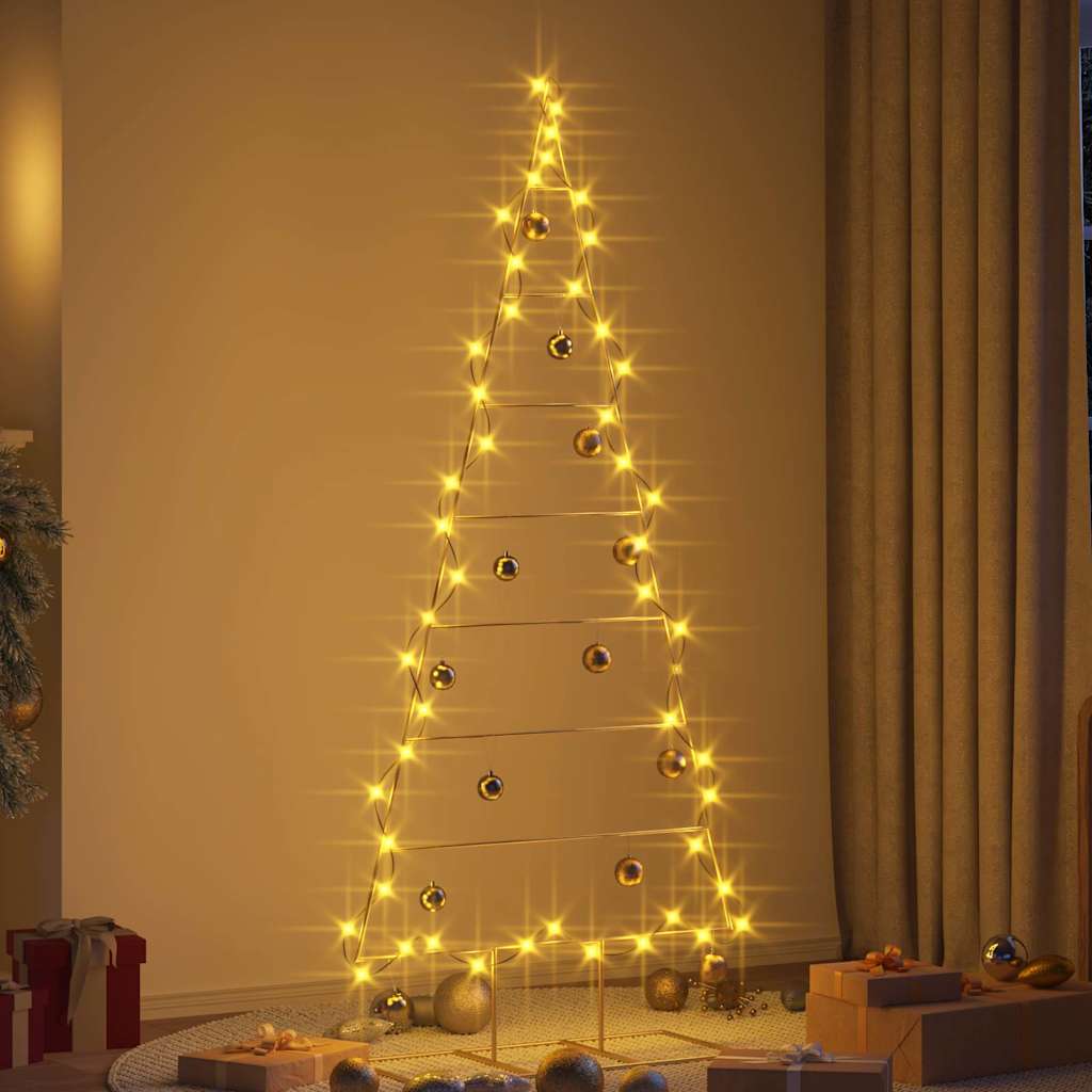 Albero di Natale in metallo con supporto Oro 180 cm 42019167