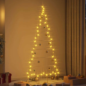 Albero di Natale in metallo con supporto Oro 180 cm 42019167