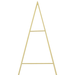 Albero di Natale in metallo con supporto Oro 210 cm 42019168