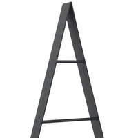 Albero di Natale in metallo con supporto Nero 90 cm Acciaio 42019170