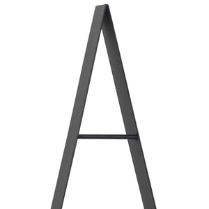 Albero di Natale in metallo con supporto Nero 150 cm Acciaio 42019172