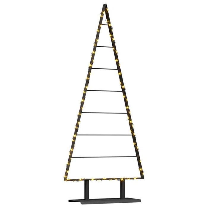 Albero di Natale in metallo con supporto Nero 150 cm Acciaio 42019172