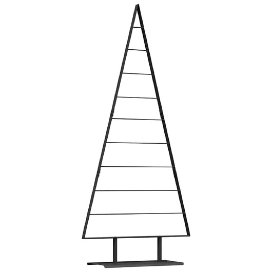 Albero di Natale in metallo con supporto Nero 210 cm Acciaio 42019174
