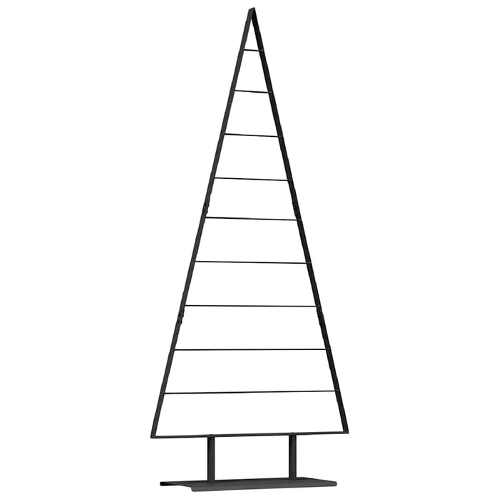 Albero di Natale in metallo con supporto Nero 210 cm Acciaio 42019174