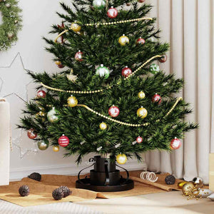 Supporto per Albero di Natale Nero 40 x 40 x 21 cm Acciaio 42019192