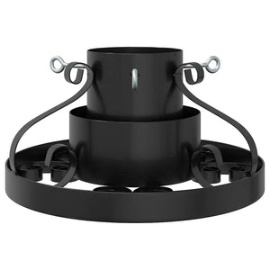 Supporto per Albero di Natale Nero 40 x 40 x 21 cm Acciaio 42019192