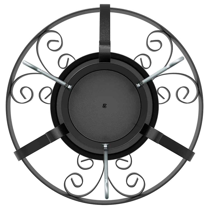 Supporto per Albero di Natale Nero 40 x 40 x 21 cm Acciaio 42019192