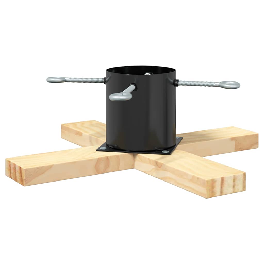 Supporto per Albero di Natale 1.73 Nero 50 x 50 x 16 cm 42019196