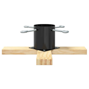 Supporto per Albero di Natale 1.73 Nero 50 x 50 x 16 cm 42019196
