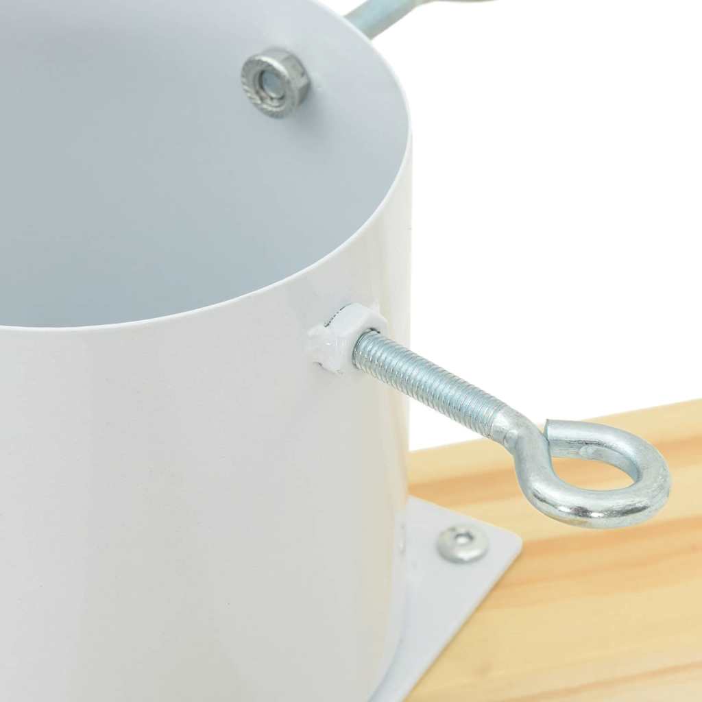 Supporto per Albero di Natale 1.73 Bianco 50 x 50 x 16 cm 42019197