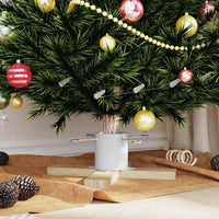 Supporto per Albero di Natale 1.73 Bianco 50 x 50 x 16 cm 42019197