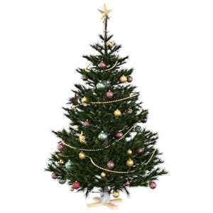 Supporto per Albero di Natale 1.73 Bianco 50 x 50 x 16 cm 42019197