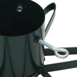 Supporto per Albero di Natale Verde 49 x 49 x 15,5 cm Acciaio 42019198