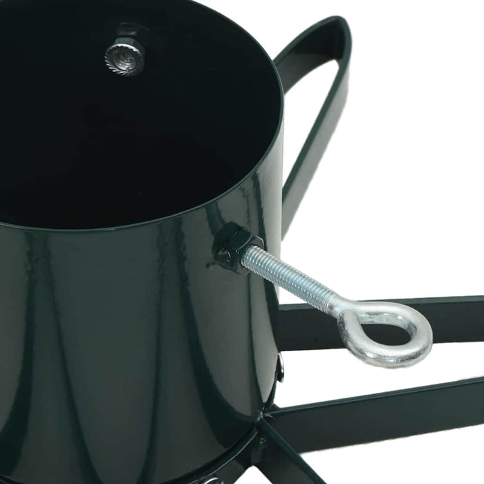 Supporto per Albero di Natale Verde 49 x 49 x 15,5 cm Acciaio 42019198