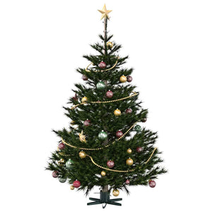 Supporto per Albero di Natale Verde 49 x 49 x 15,5 cm Acciaio 42019198
