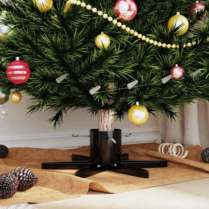 Supporto per Albero di Natale Nero 49 x 49 x 15,5 cm Acciaio 42019200