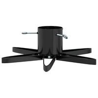 Supporto per Albero di Natale Nero 49 x 49 x 15,5 cm Acciaio 42019200