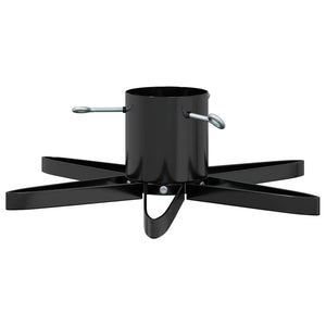 Supporto per Albero di Natale Nero 49 x 49 x 15,5 cm Acciaio 42019200