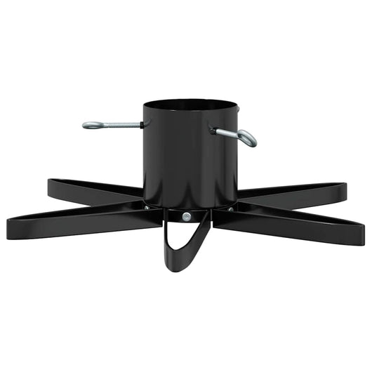 Supporto per Albero di Natale Nero 49 x 49 x 15,5 cm Acciaio 42019200