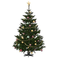Supporto per Albero di Natale Nero 49 x 49 x 15,5 cm Acciaio 42019200