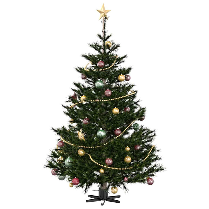 Supporto per Albero di Natale Nero 49 x 49 x 15,5 cm Acciaio 42019200