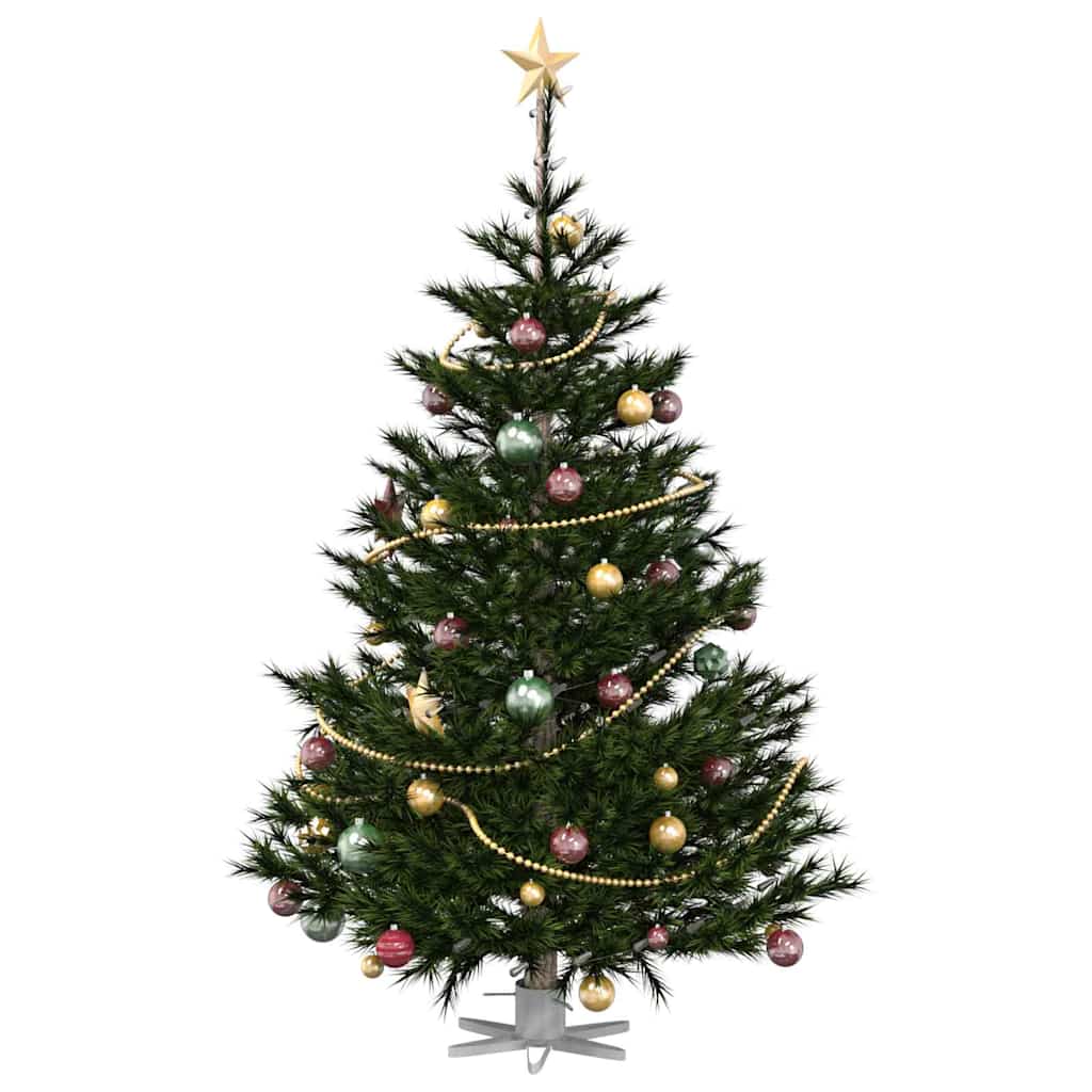 Supporto per Albero di Natale Bianco 49 x 49 x 15,5 cm Acciaio 42019201