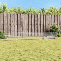 Gabbia per polli Argento 430 x 55 x 55 cm Acciaio zincato 3394434