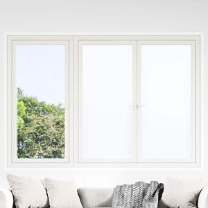 Film per Finestra Statico Bianco Frosted 45 x 500 cm PVC 3394687