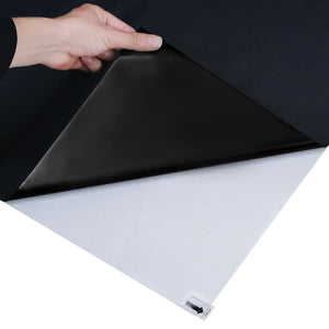 Film per Finestra Statico Nero 45 x 500 cm PVC 3394696