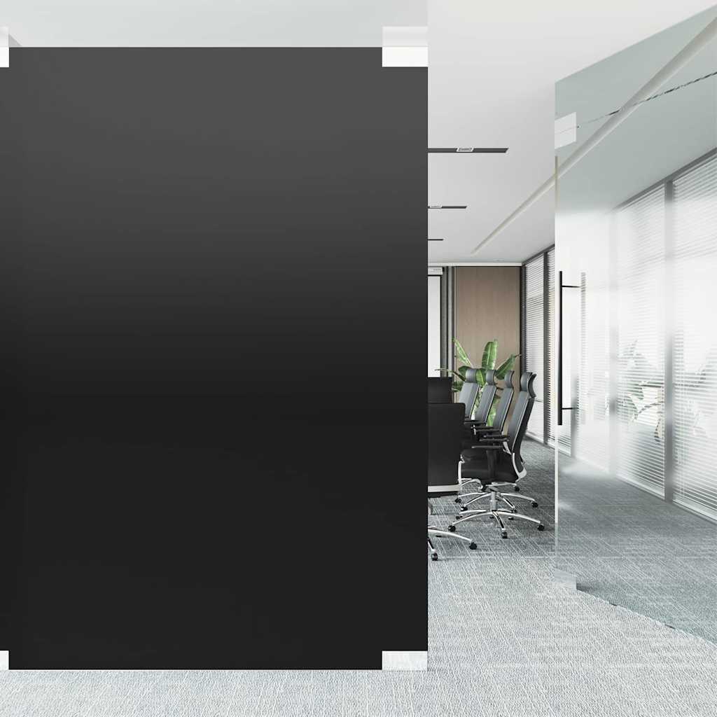 Film per Finestra Statico Nero 45 x 500 cm PVC 3394696