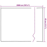 Film per Finestra Statico Motivo Arcobaleno 3D 45 x 2000 cm PVC 3394719