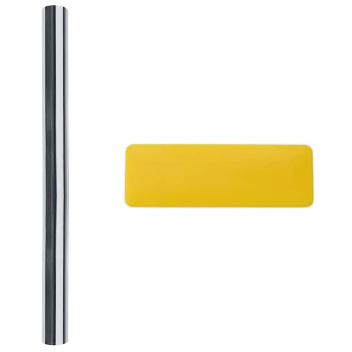 Pellicola Solare Argento 45 x 2000 cm PVC 3394728