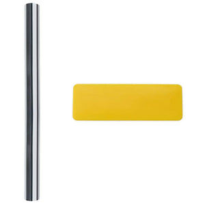 Pellicola Solare Argento 60 x 2000 cm PVC 3394731